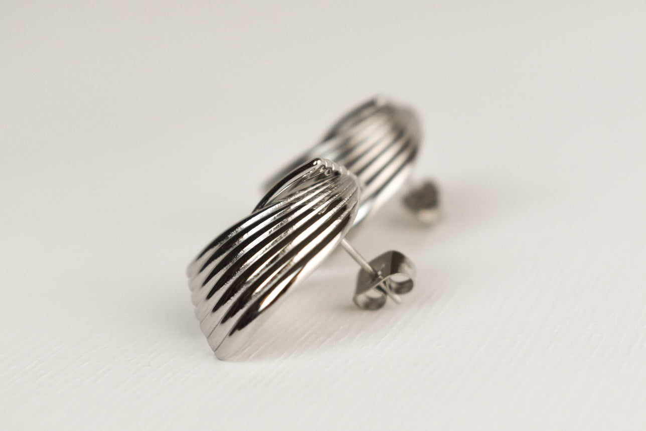 Amber Studs