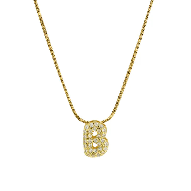Adeline Initial Necklace