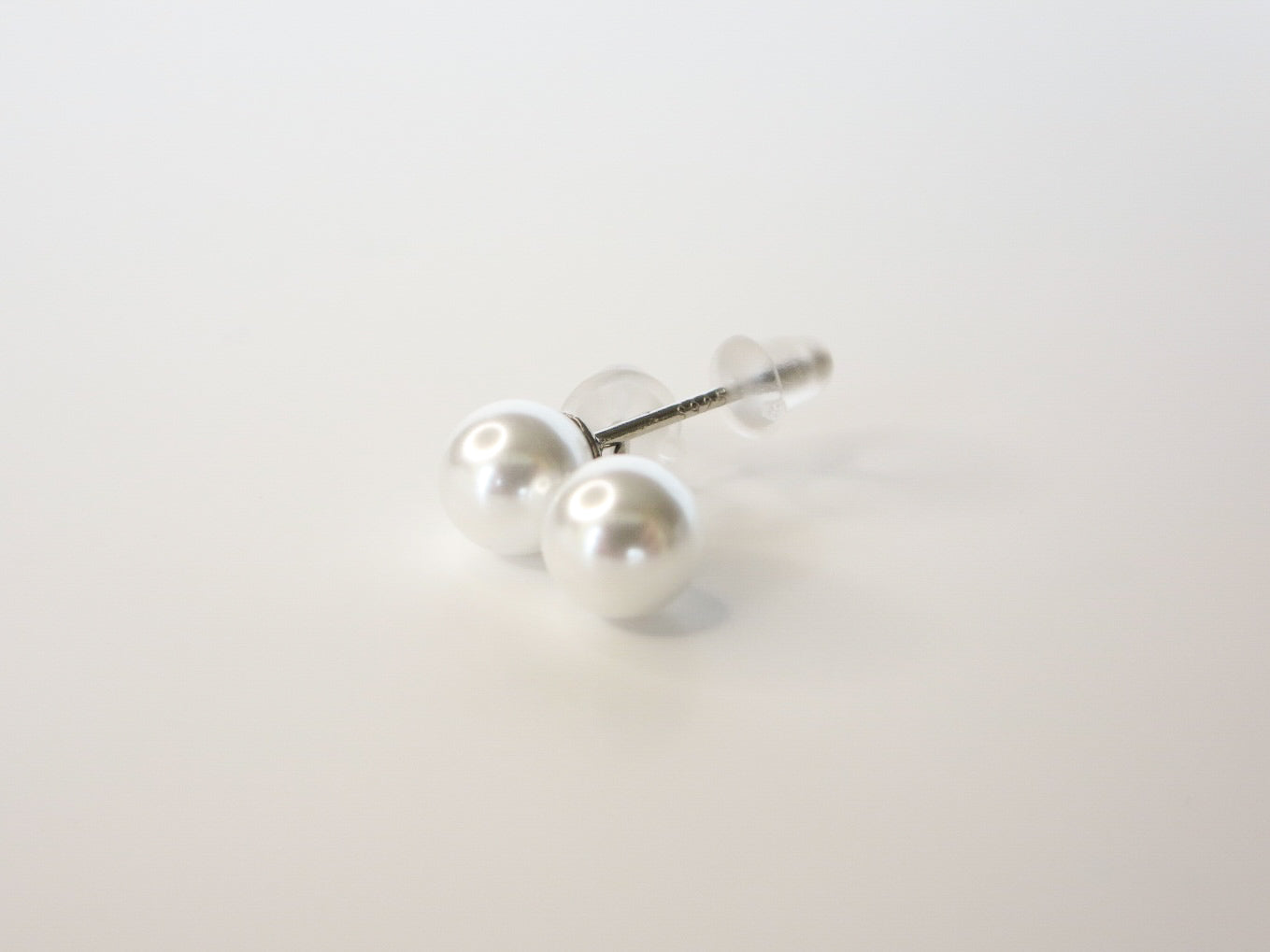 Single Pearl Earrings
