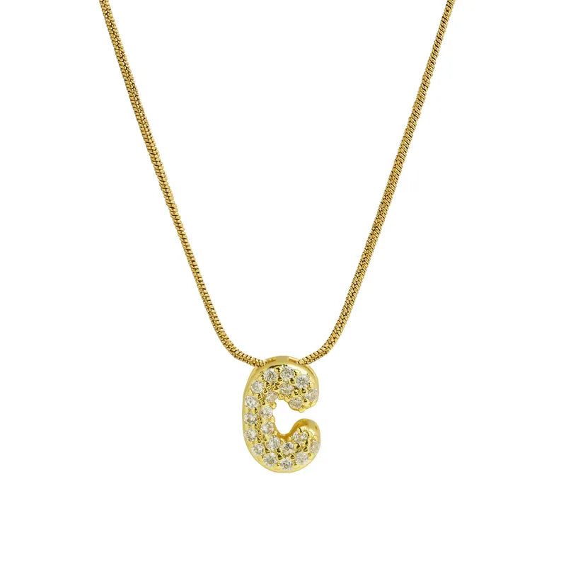 Adeline Initial Necklace