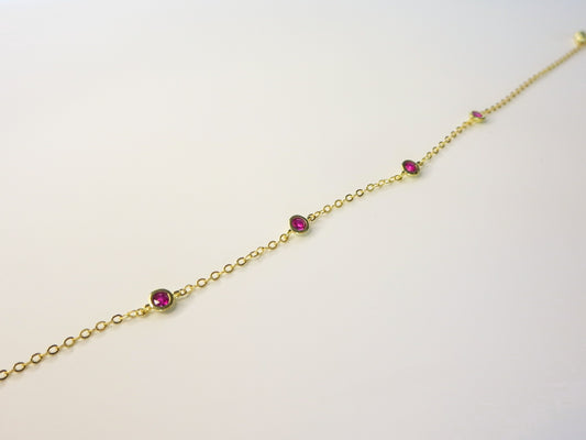 Ruby Bracelet